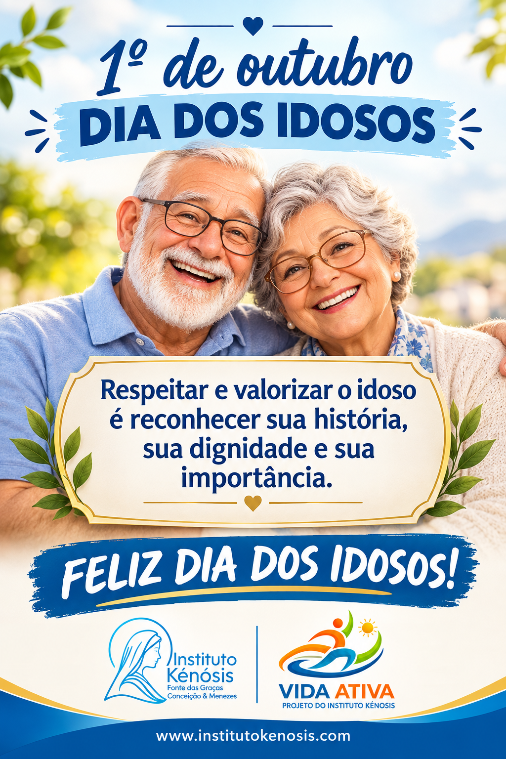 1º de Outubro - Dia do dos Idosos